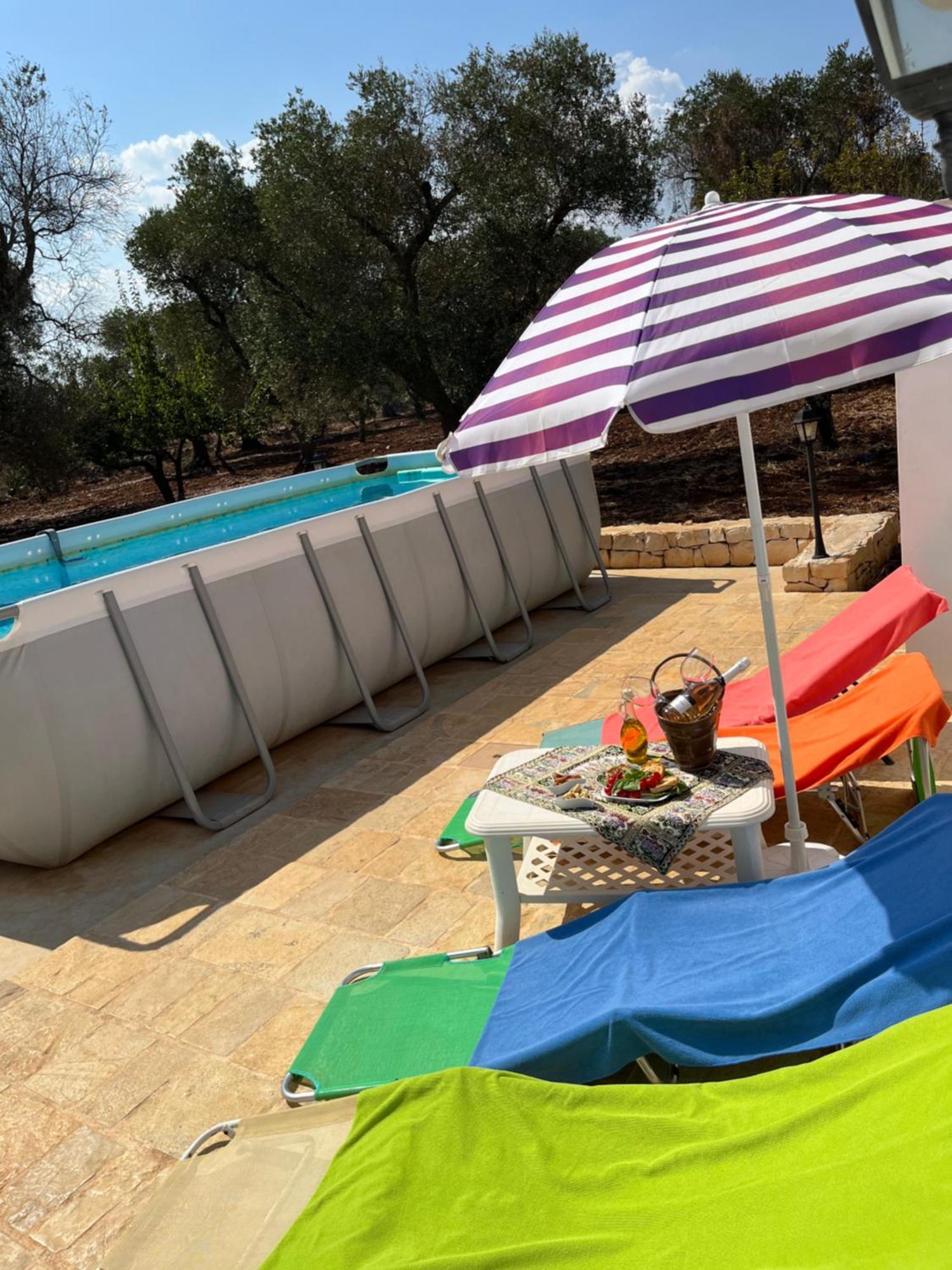 Chateaux Des Trulli Сан Микеле Салентино Екстериор снимка